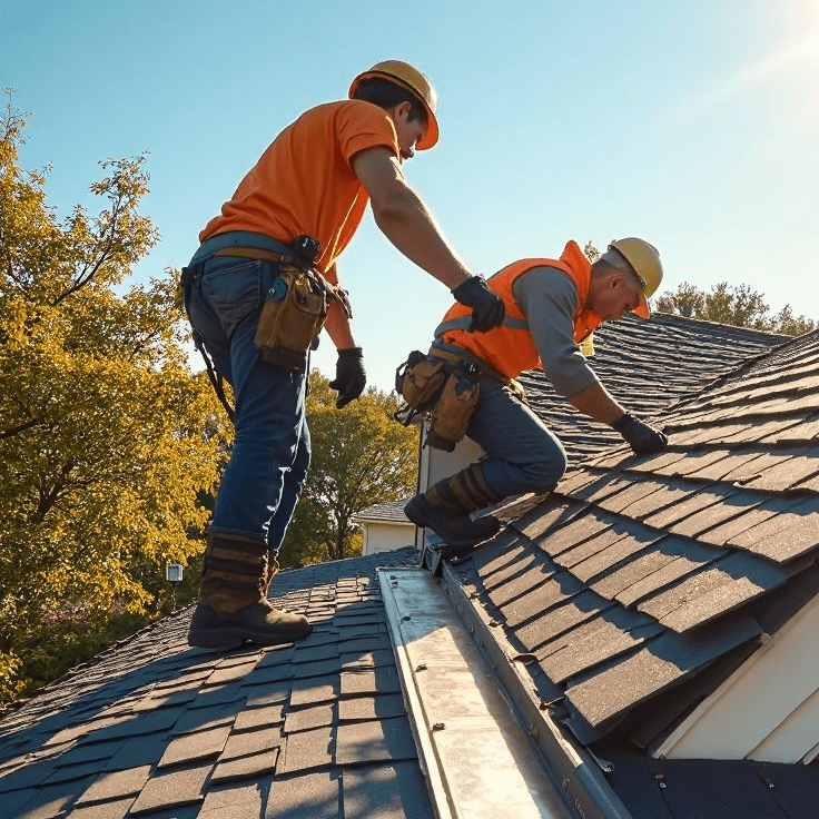 Roofing and exterior work