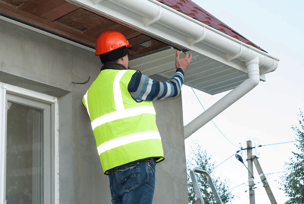 Soffit installation